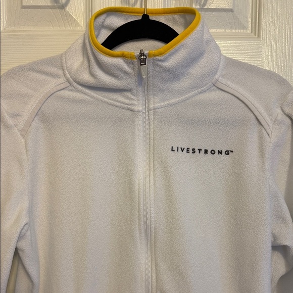 Nike Women's Fleece “LIVESTRONG” Fleece Zip Up Sweater/Jacket - Picture 2 of 12